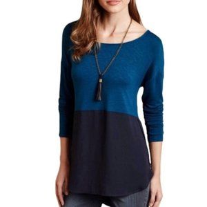Meadow Rue by Anthropologie Color Block Tunic Top